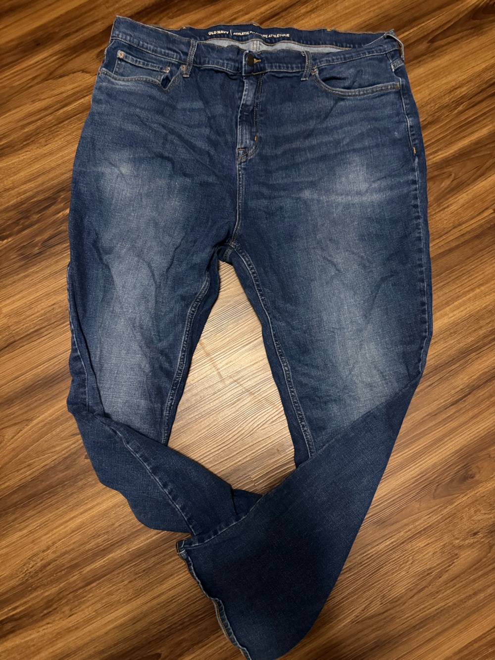 Old navy 42x30 Men's Dark Blue Washed Denim Jeans